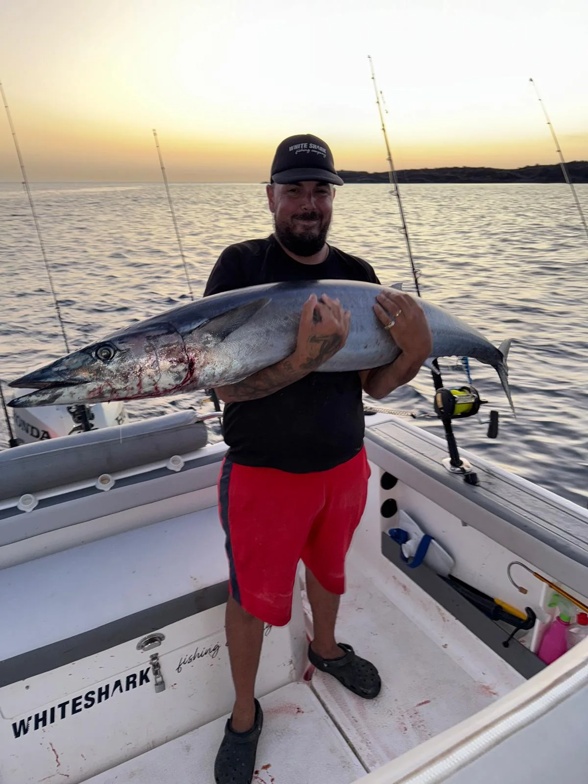 Sunset fishing in Tenerife