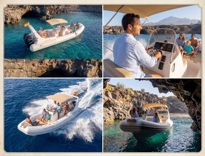 Rasca Boat Tour experience collage